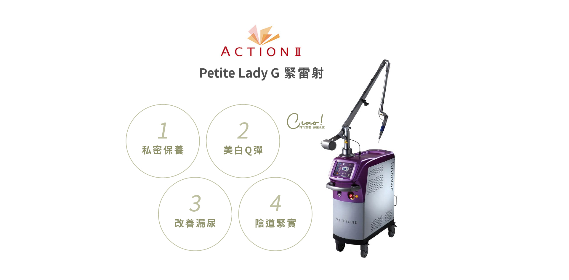 Petite Lady G緊雷射