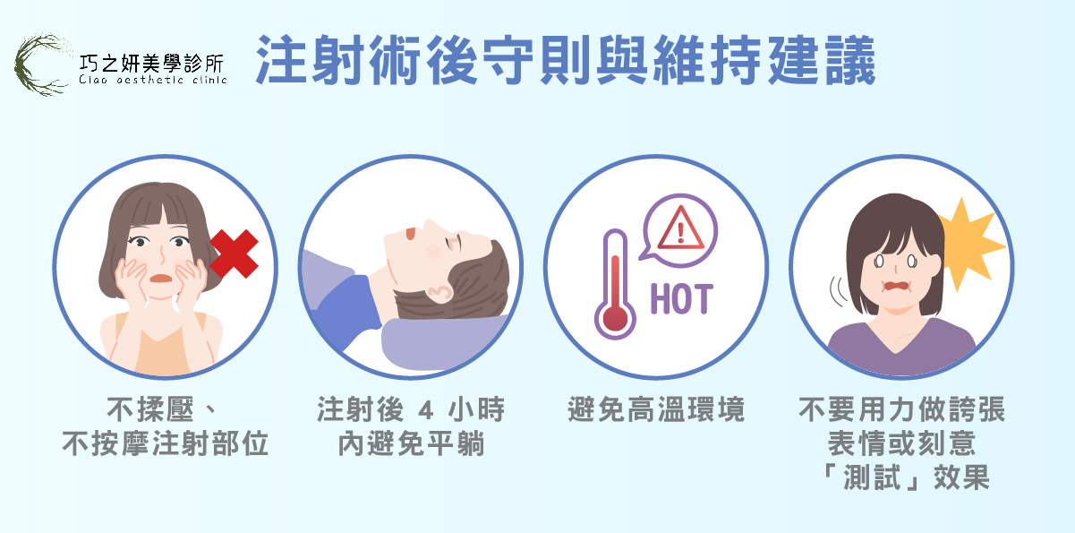 術後守則與維持建議
